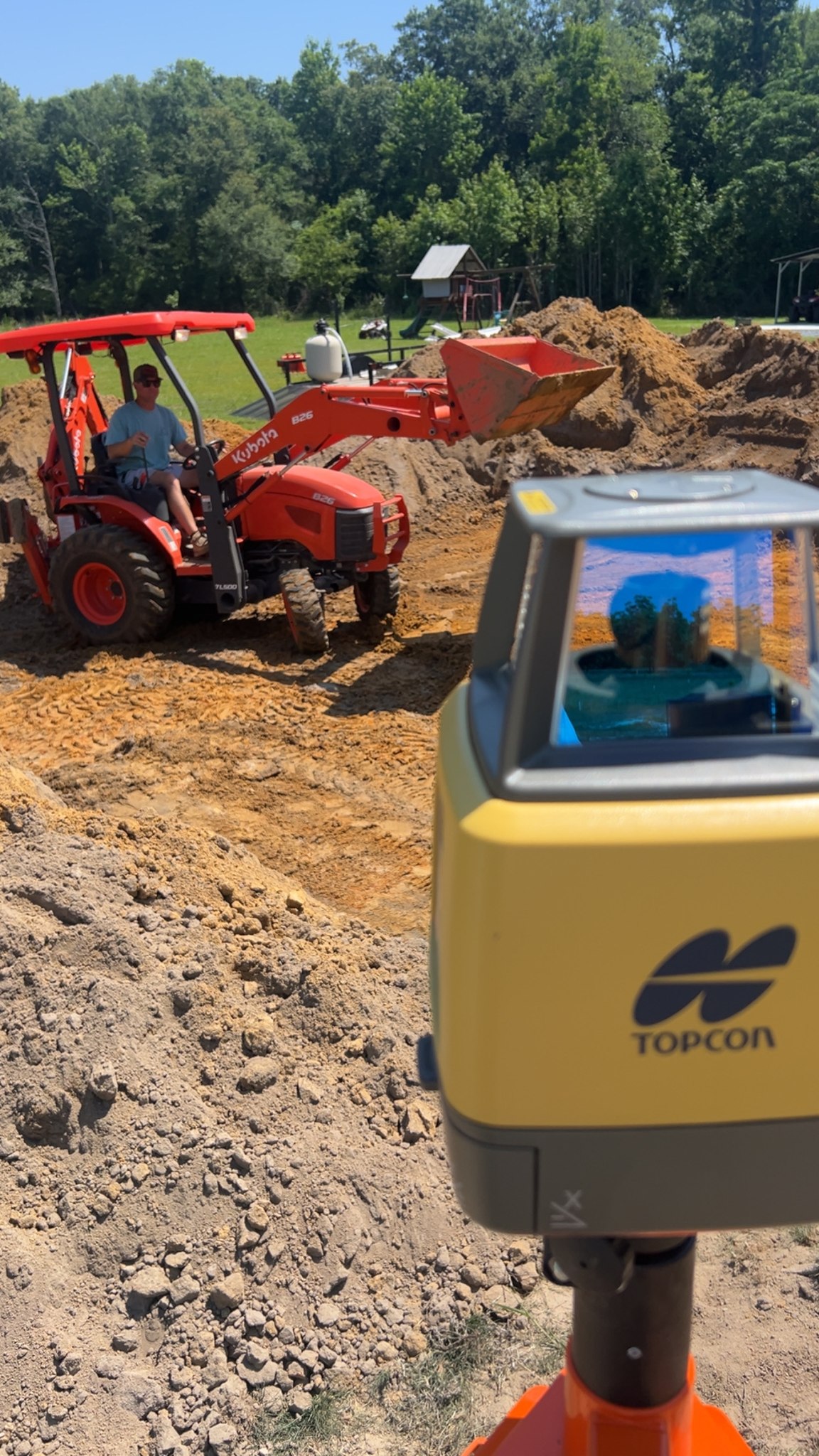 Construction equipment control and GPS hardware at Dirt Pan Depot in Poinsett County Construction equipment control and GPS hardware at Dirt Pan Depot in Poinsett County