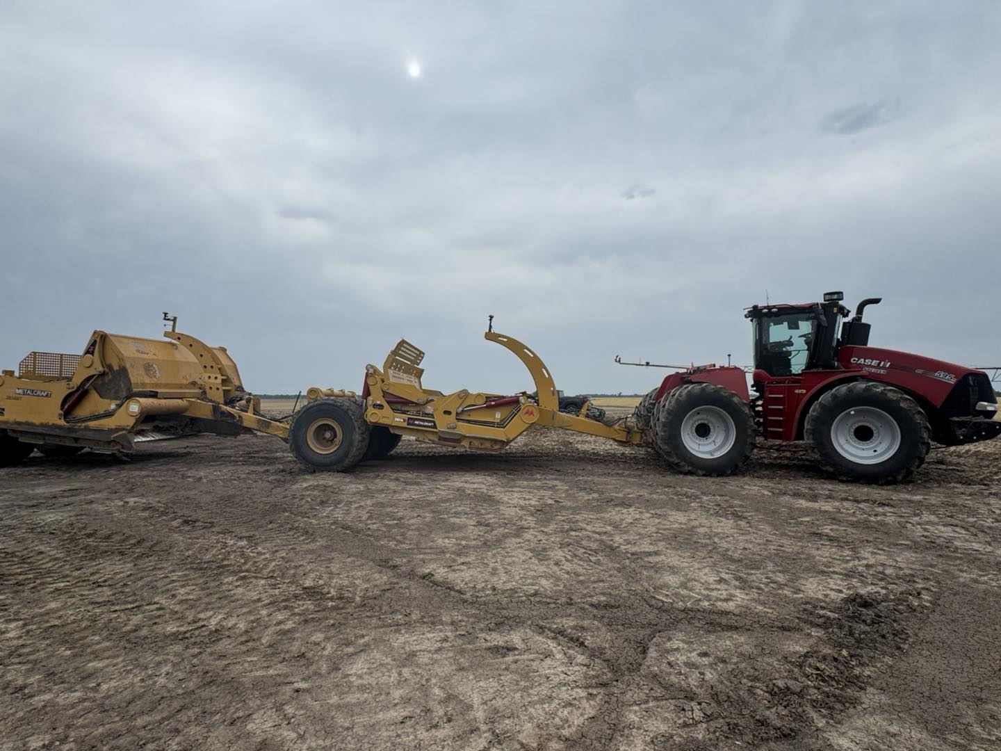 Topcon machine control installation at Dirt Pan Depot, Marked Tree, AR Topcon machine control installation at Dirt Pan Depot, Marked Tree, AR